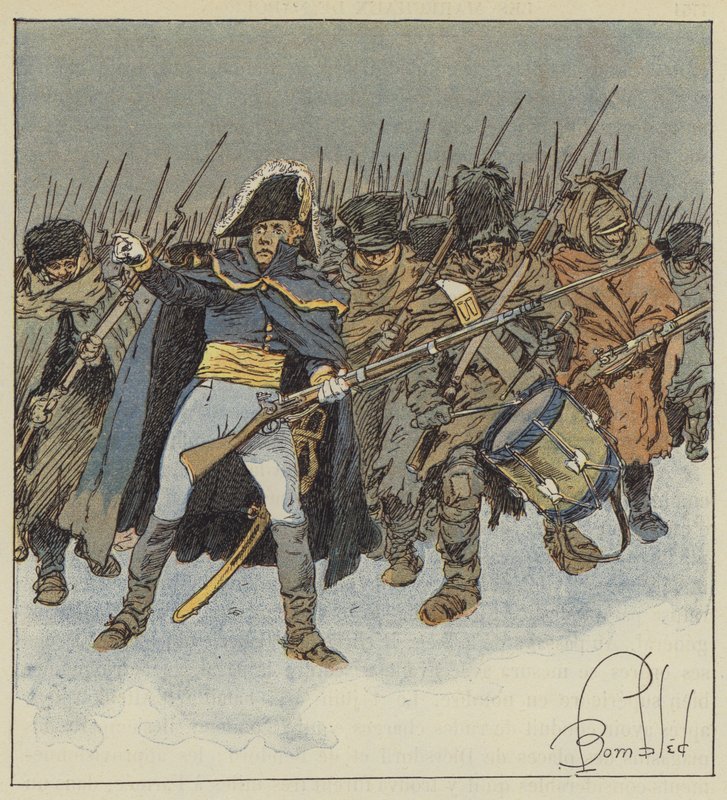 Marskalk Ney av after Louis Charles Bombled