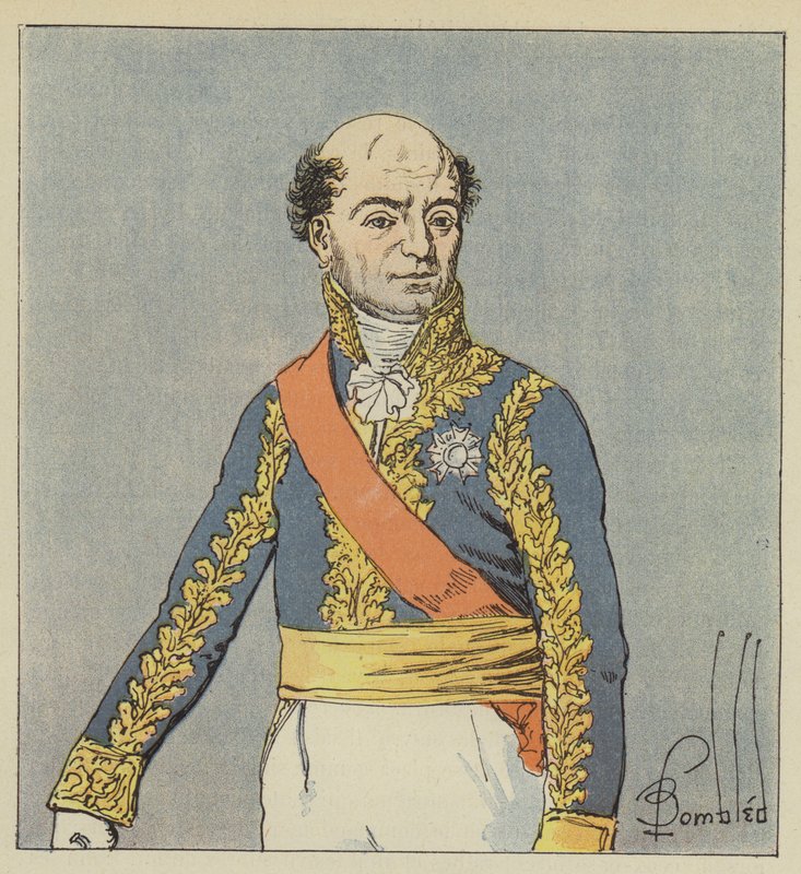 Marskalk Perignon av after Louis Charles Bombled