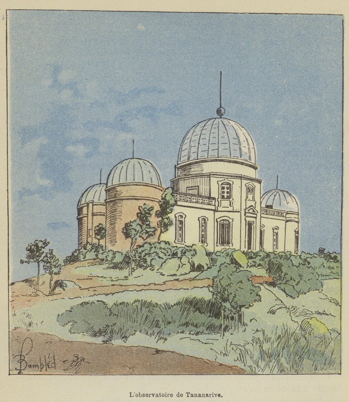 Tananarive-observatoriet av after Louis Charles Bombled