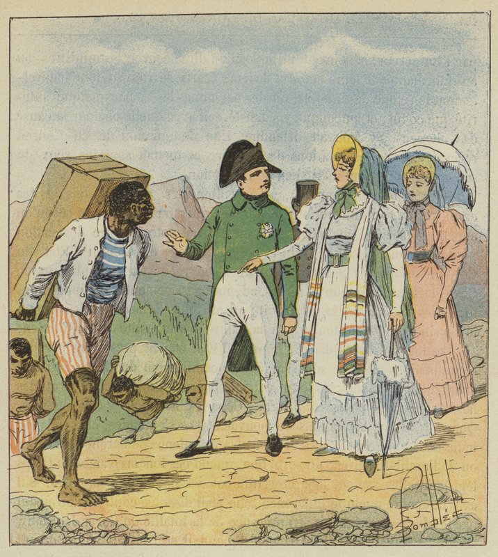 Respekt for byrden! Fru av after Louis Charles Bombled