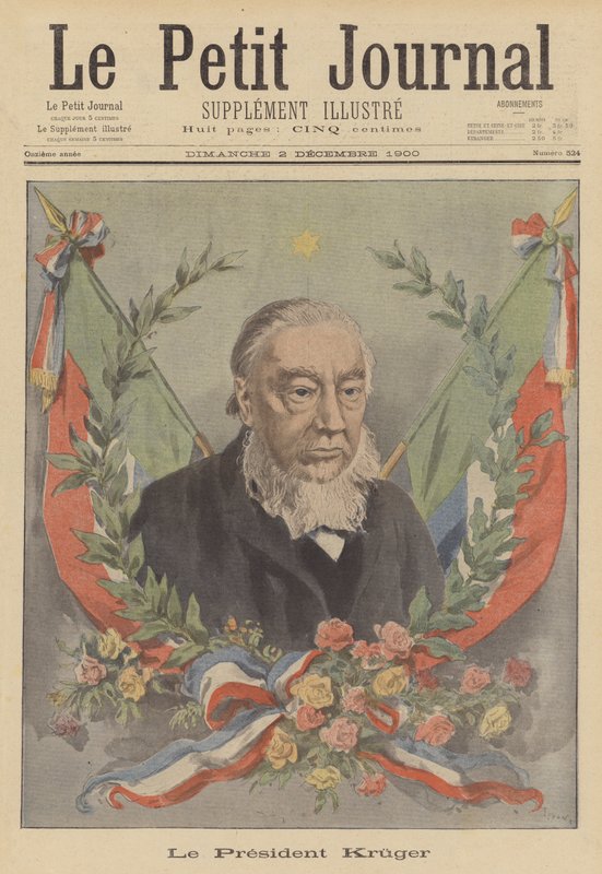 President Kruger av Transvaal av after Oswaldo Tofani