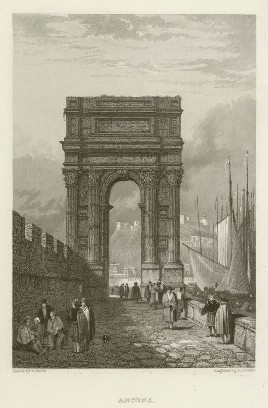 Ancona av Samuel (after) Prout